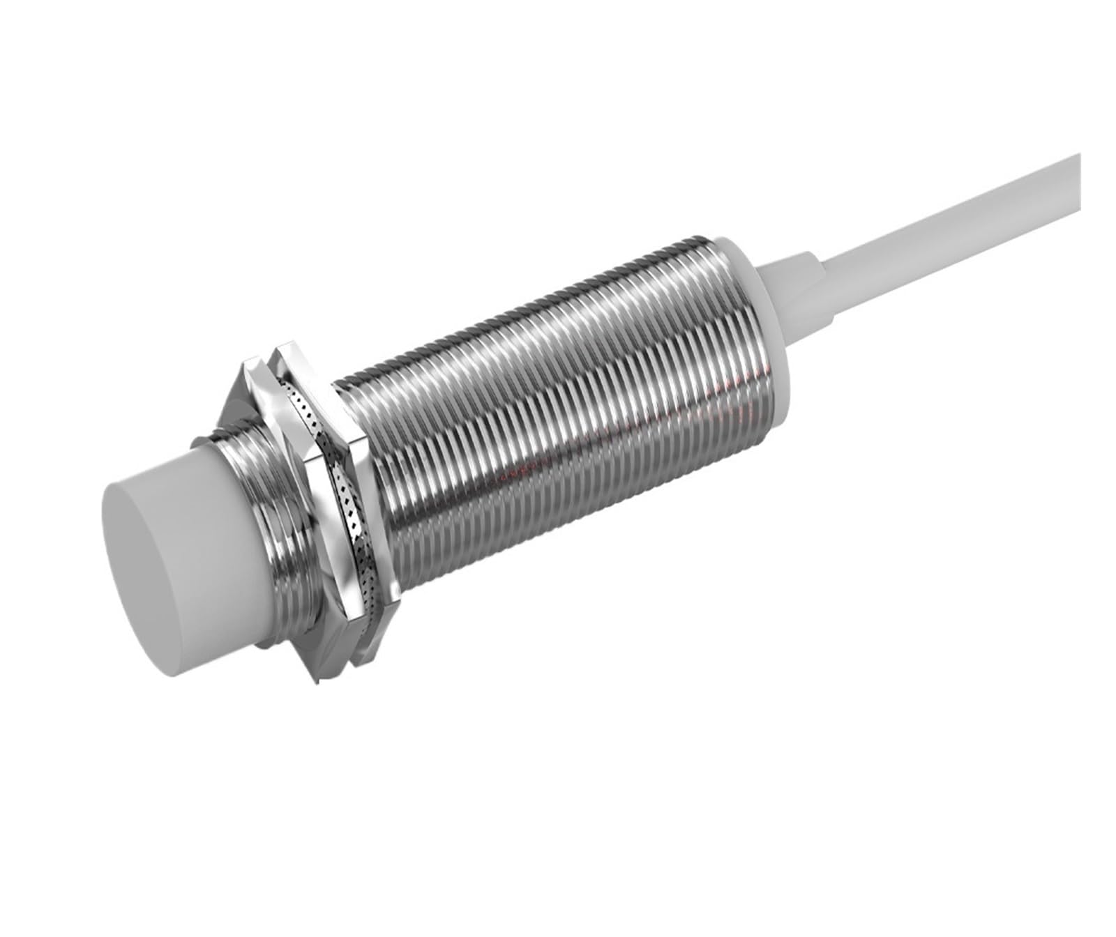 MXXDMOPD M18 Capacitive Proximity Sensor 10-30V DC 3-Wire NPN PNP NO NC Flush Non-Flush Non-Metallic Switch with 2m Cable