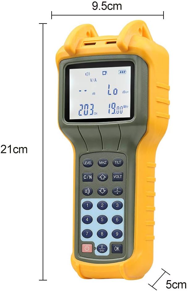 Best Quality 🔥 CATV Tester Cable TV Handle Signal Level Meter S110 DB Best Tester Suitable for The Television and Cable Television Engineering Installation and Detection Greatest Product CATV Tester Cable TV Handle Signal Level Meter S110 DB Best Tester Suitable for The Television and Cable Television Engineering Installation and Detection