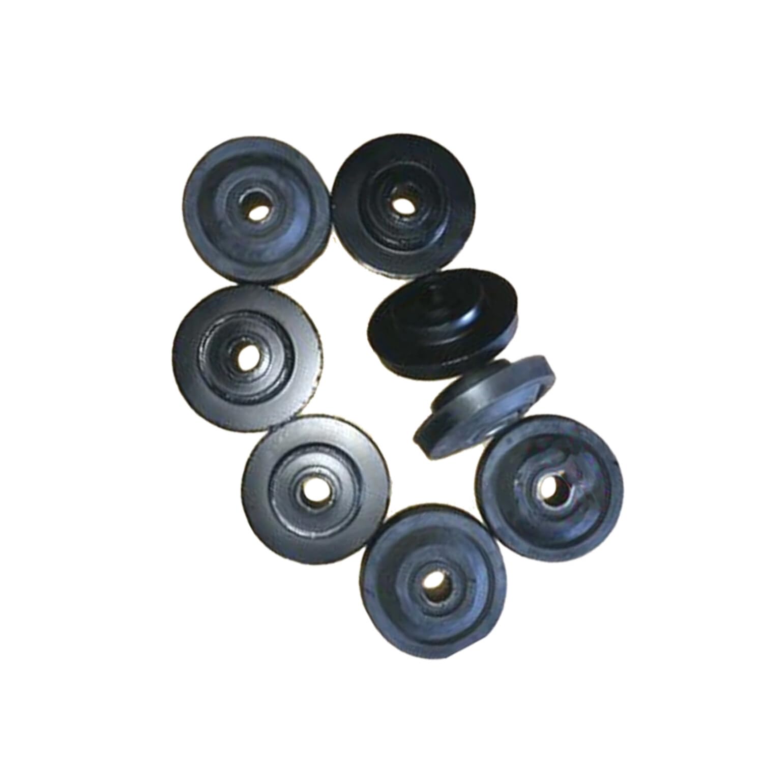 Amortiguador de goma para montaje del motor, 8 unidades, compatible con excavadora Caterpillar CAT E320 E200B