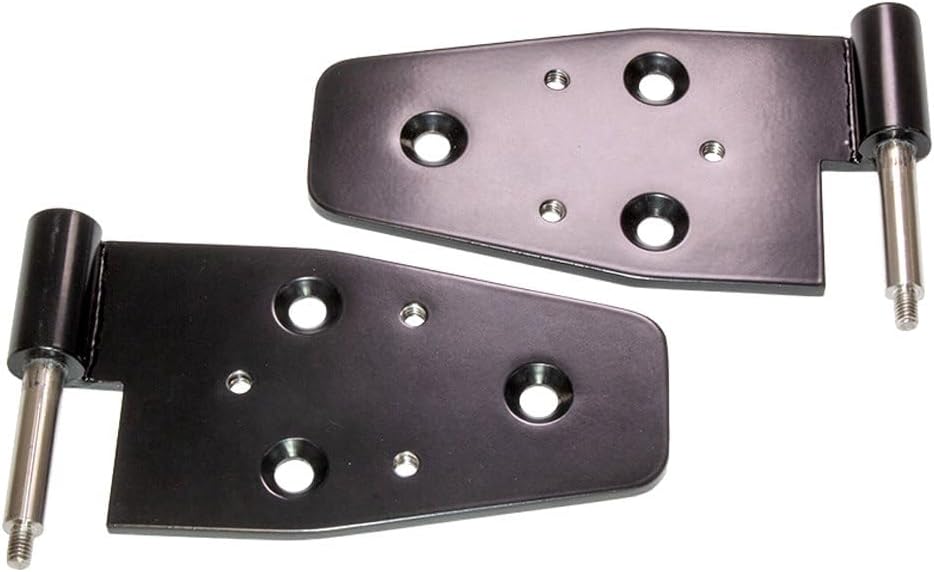 Kentrol 50719 03-06 fits Wrangler™ TJ Door Hinge Set of 4 Pieces Black