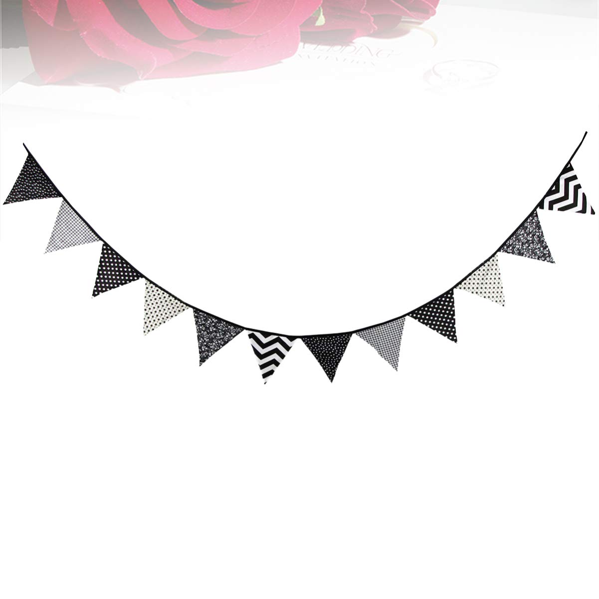 Didiseaon 3pezzi Bandierine Triangolari Decorative Ghirlanda Da Metri Per Decorazioni Festive e Cerimonie