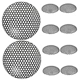 casque audio micro usb Tête en maille métallique pour micro : peut être utilisée dans le ktv, le bal de danse, la salle de conférence, les interviews d'actualité et les performances sur scène, etc., housses de micro pour microphones