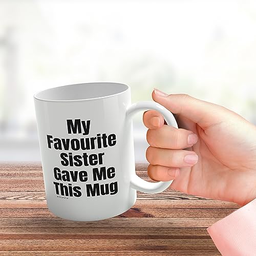 Humorous Brother Birthday Mug - Perfect Gift from Sister, 11oz - Image 3