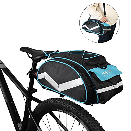 Borsa portapacchi per bicicletta, da ruota, tasca