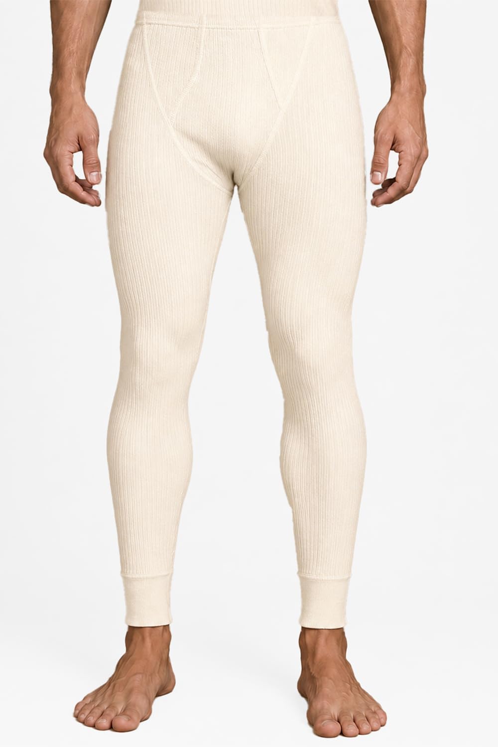 Men's Slim Plain Thermal Bottom