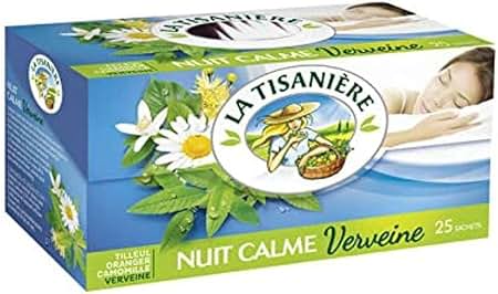 Amazon.com: La Tisaniere French Tisane - 25 Counts (Nuit Calme