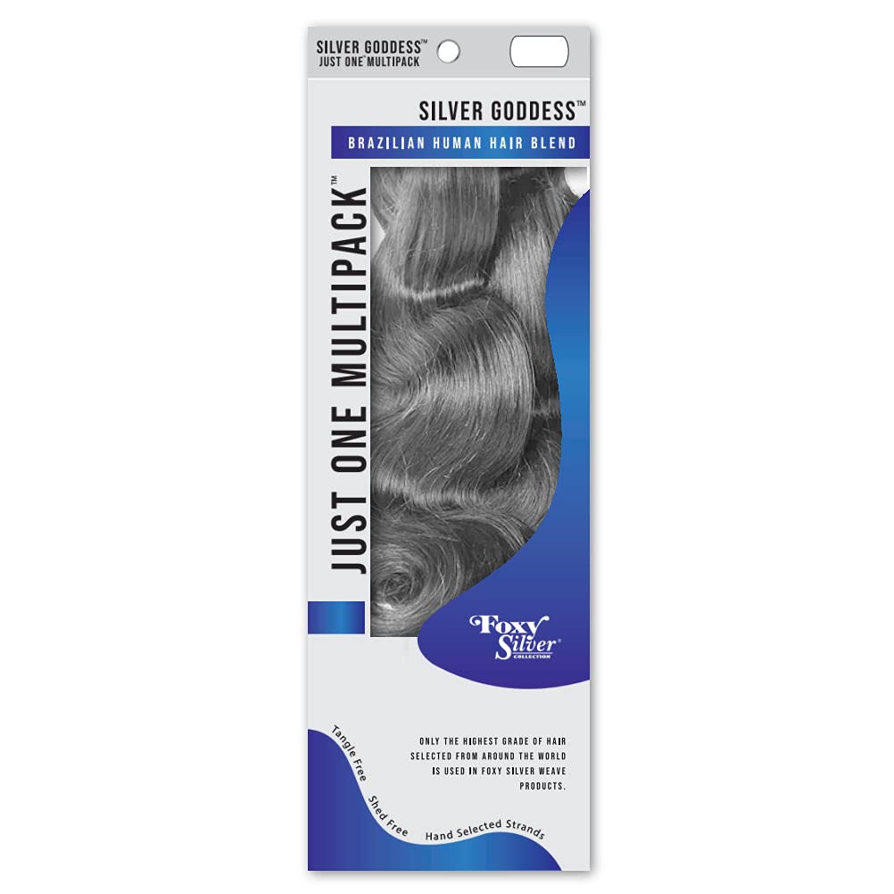 Foxy Silver (Just One - Body Wave) - Brazilian Human Hair Blend Weave in 280