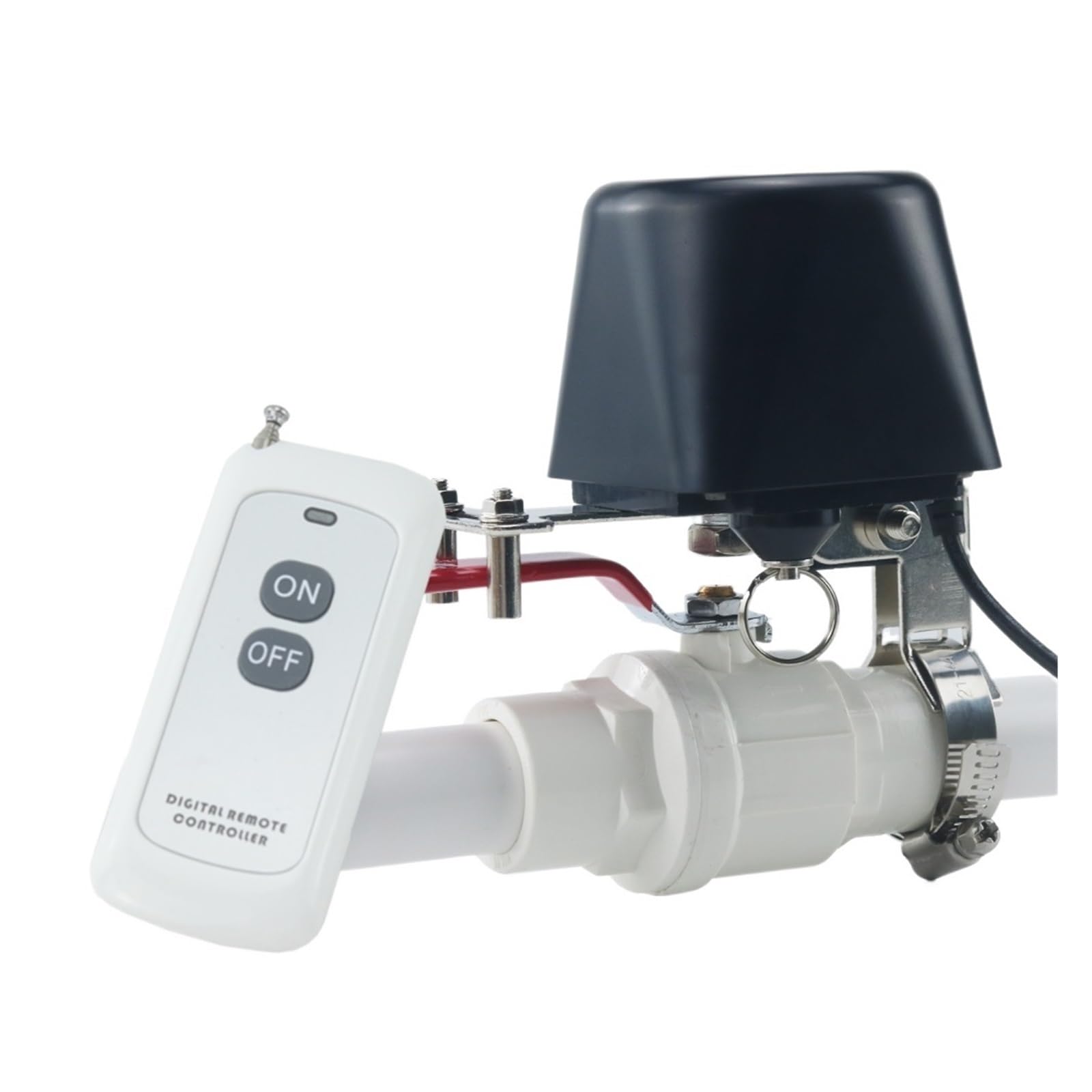 Contrôleur de vanne d'eau automatique 433mhz DELURA et capteur de gaz sans fil