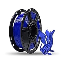 Flashforge PLA 3D Printing Filament 1.75mm 0.5KG/Roll,Dimensional Accuracy +/- 0.02mm, Fit Most FDM Printer (Blue)