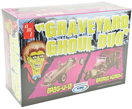 AMT/VRC Hobbies Graveyard Ghoul Duo 1:25 Scale Plastic Model Car Kits 1017