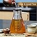 Cold Brew Coffee Maker and Tea Maker - Large 1.5L/50oz - Bonus Spoon - Glass Loose Leaf Iced Tea Infuser & Ultra Fine Double Mesh Stainless Steel Filter, Dishwasher Safe, Coffee Fresh For 2 Weeks