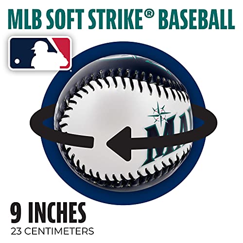 Image of Franklin Sports MLB Team Soft Baseballs - Team Logo - Fan Shop Toy Baseball for Kids - Decoration for Desks and Office