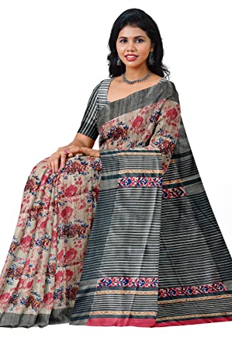 RACHBAI tussar silk saree in tussar silk – image 3
