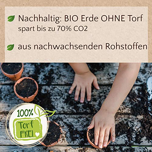 Torffreie Erde Florissa Natürlich 58686 Bio Erde (18 l)