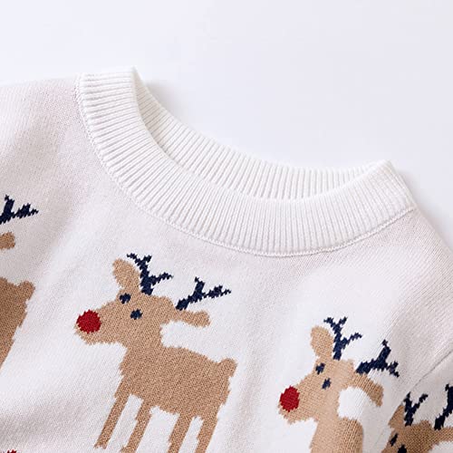 Remimi Kids Christmas Sweater for Toddler Girls Boys Holiday Pullover Top2