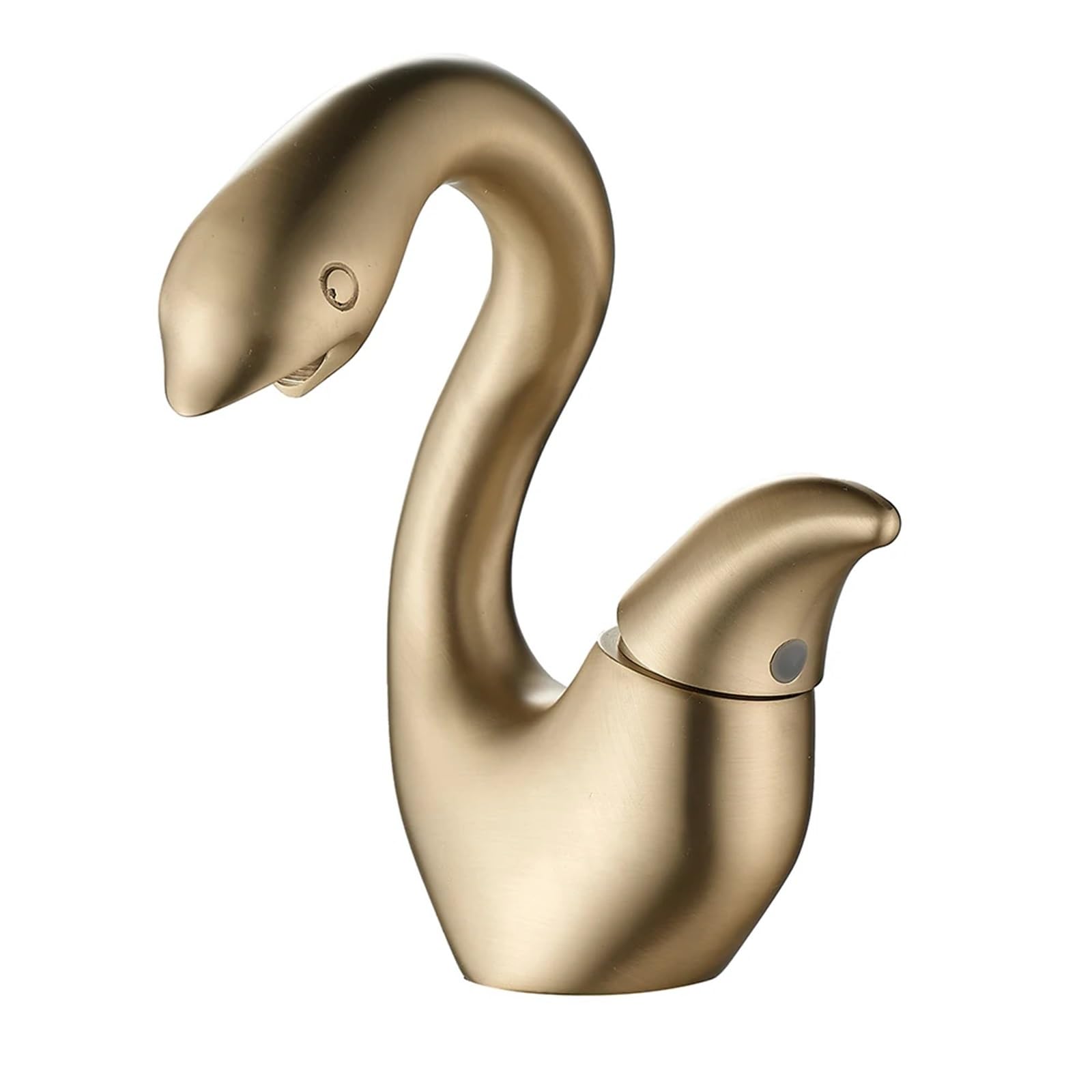 Basin Faucets Swan Design Modern Bathroom Sink Faucet Single Handle Deck Mounted Wash Basin Water Tap Hot and Cold Mixer(Color-7)