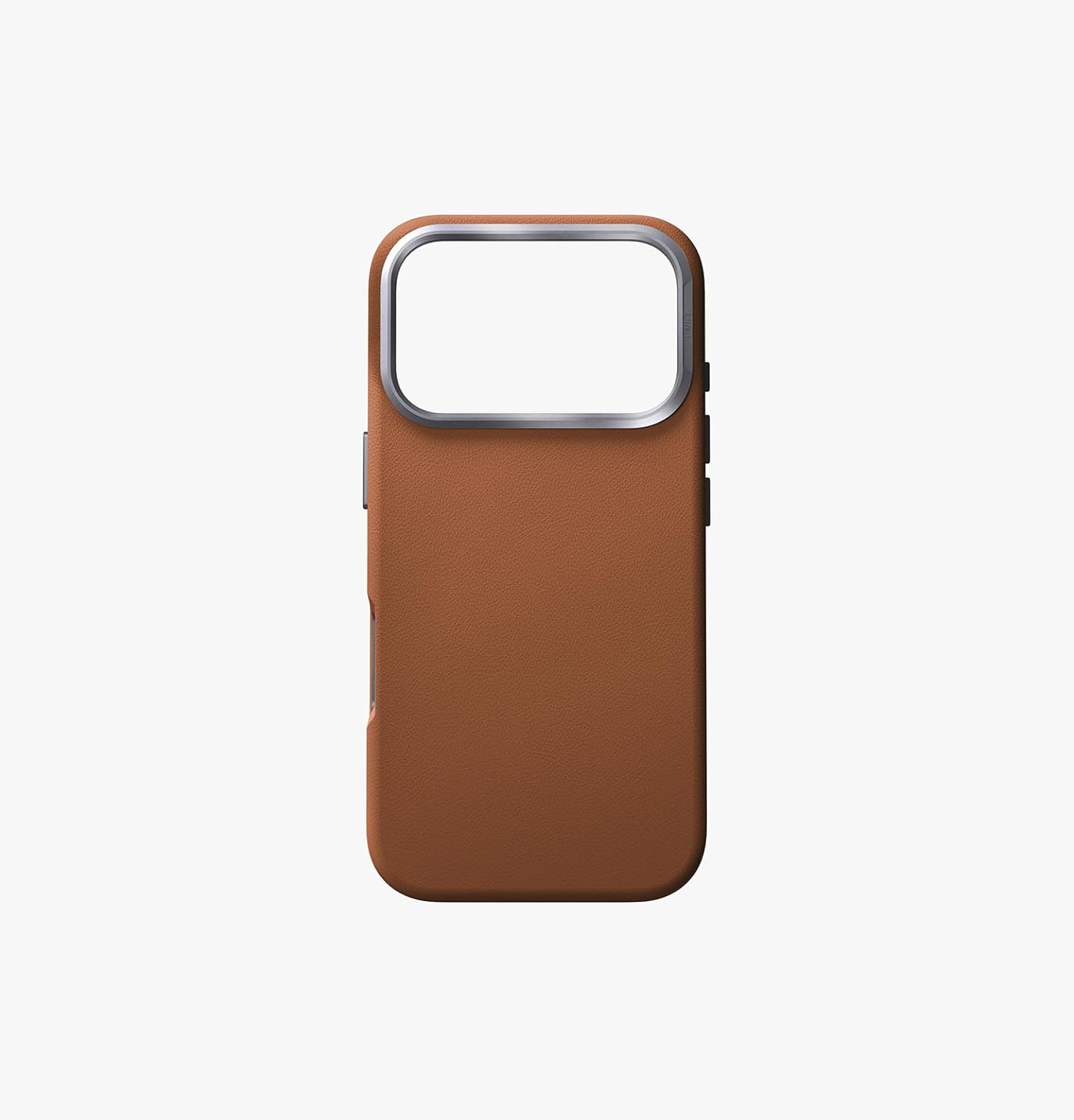 UNIQ Lyden for iPhone 17 Pro Case Caramel Premium Leather Phone Case with Magnetic Charging