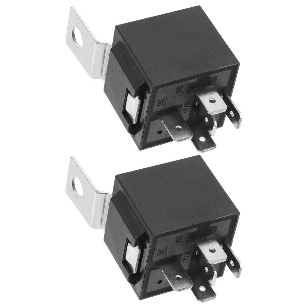 iplusmile 2pcs Car Relay 5-Pin Relay 24v Starter Relay Automotive Replacement Accessory