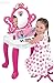 Wolvolk Princess 2-in-1 Toddler Vanity Set with Piano - Unlock Creativity, Joy, and Music in One Experience a Kids Vanity Set with Mirror and Piano for Kids Ages 3-5