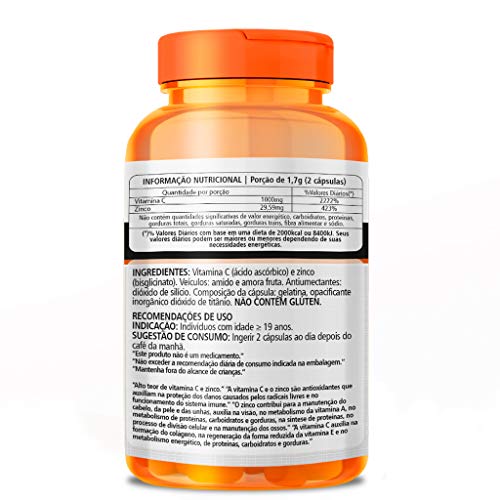 Kit 3 Imuno Vitamina C+ Zinco+ Vit. D3…