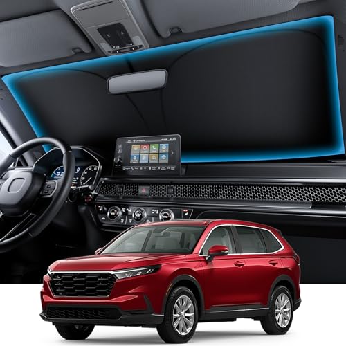Wigoo for Honda CRV Windshield Sunshade [OEM Design, 100% Sun