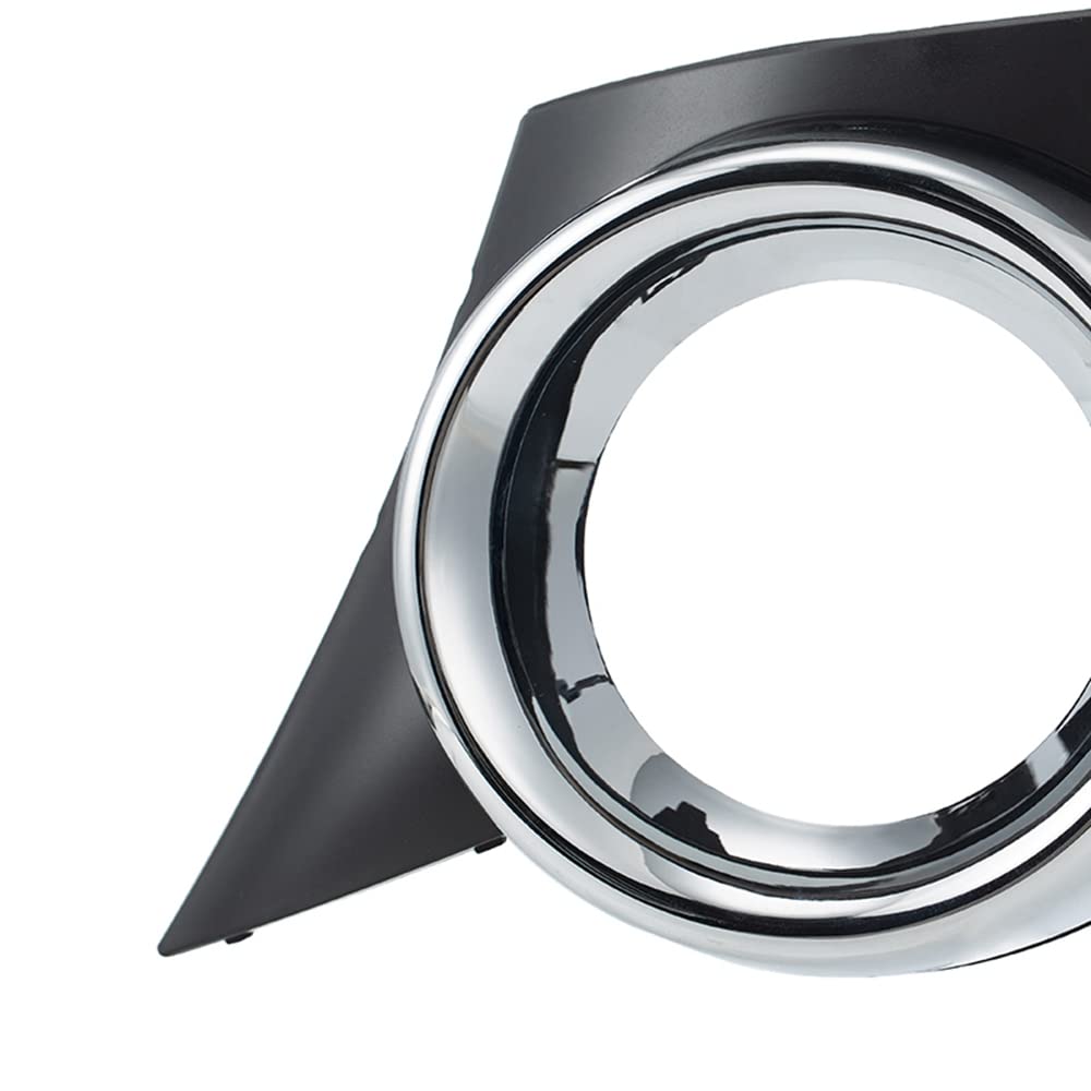 Couvercle Antibrouillard Avant Droit de Voiture Chrome Phares Antibrouillard Cadre Gril Accessoires Auto pour 207 2006-2009