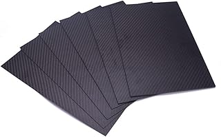 100% 3K Carbon Fiber Plate Panel Sheet Twill Matte, 400mm X 200mm 0.5mm- 5mm High Composite Hardness Material Plate For RC Model, 1pcs (Color : 4mm thickness)