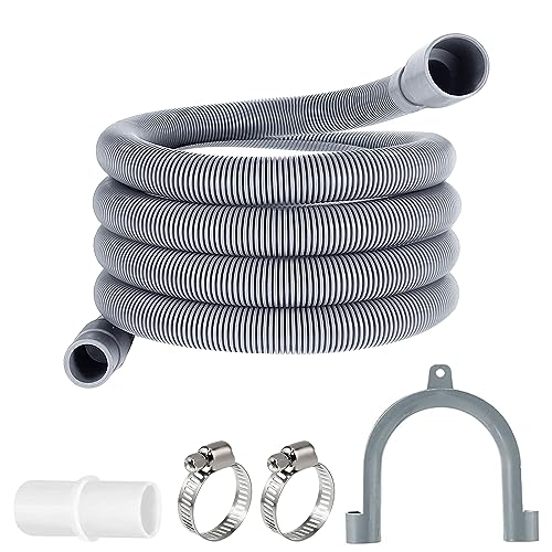 Ablaufschlauch für Waschmaschinen Abwasserschlauch Verlängerung 2M x 20mm...