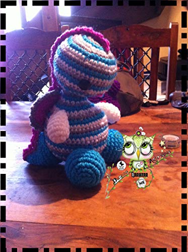 Bebé, crochet, ganchillo, muñeco, peluche, niño, niña, lana, mujer, hombre ORIGINAL FANTASÍA AMIGURUMI REGALO NAVIDAD PERSONALIZABLE MODA DRAGONCITO ZORRITO OFERTA DRAGÓN ZORRO Peluches Productos Handmade