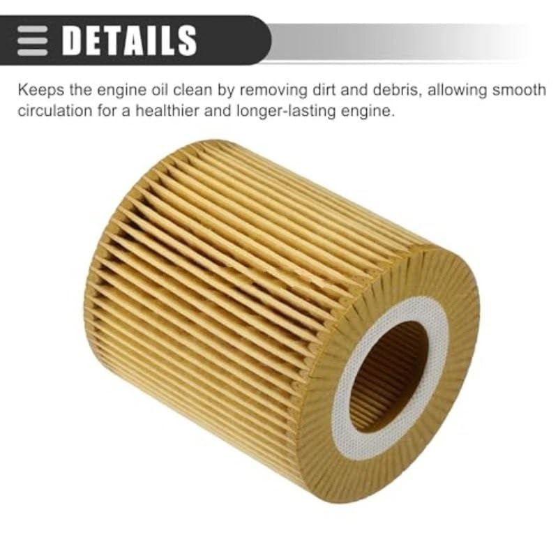 Filtro de aceite de motor 11427508969 para BMW E60, E90 y E87 contra el desgaste prematuro 4