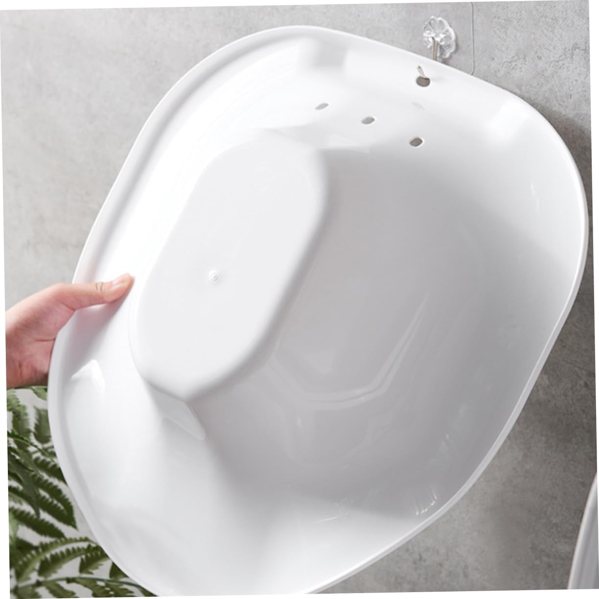 LALAFINA Basin Foldable Toilet Portable Toilet Tub Sitz Bath Postpartum Special Care Basin Sitz Bath Bowl Pregnant Women Toilet Seat Pregnant Women Wash Basin Basin