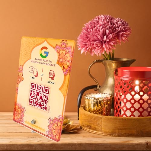 tinydabba Diwali Edition Review NFC Standee with QR Code by tinydabba - 2