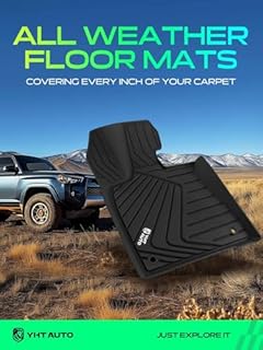 YHTAUTO Floor Mats Fit 2016-2022 Lexus RX /RX350RX450h, 2018-2022 RXL RX350L/RX450hL, TPE All Weather Floor Liner Odorless Custom Fit Car Mats, 1st 2nd Row Liner
