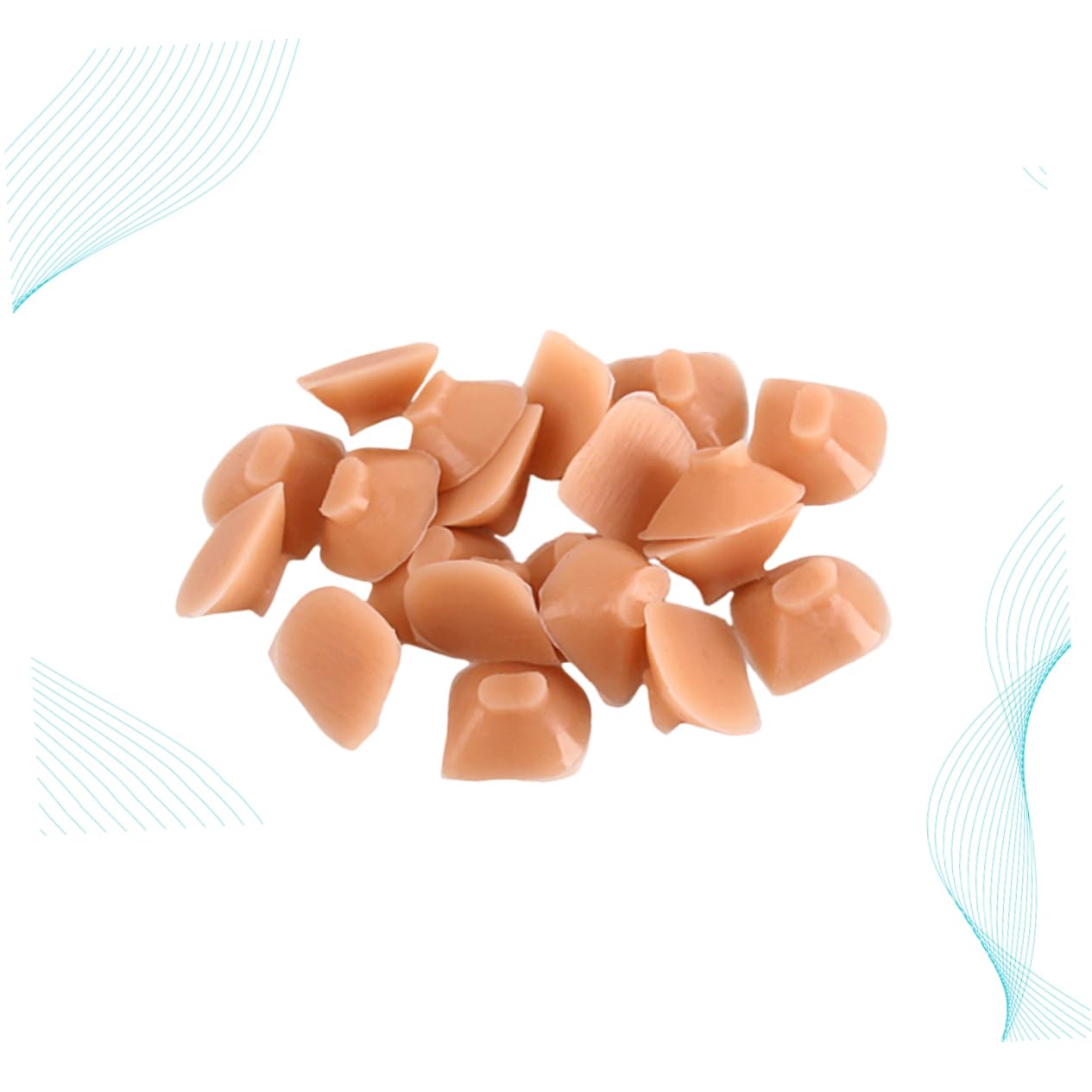 HEMOTON 3 Set Di Accessori Per Flauto E Tromba Tastiere in Silicone Per Trombettisti 20 Pezzi*3