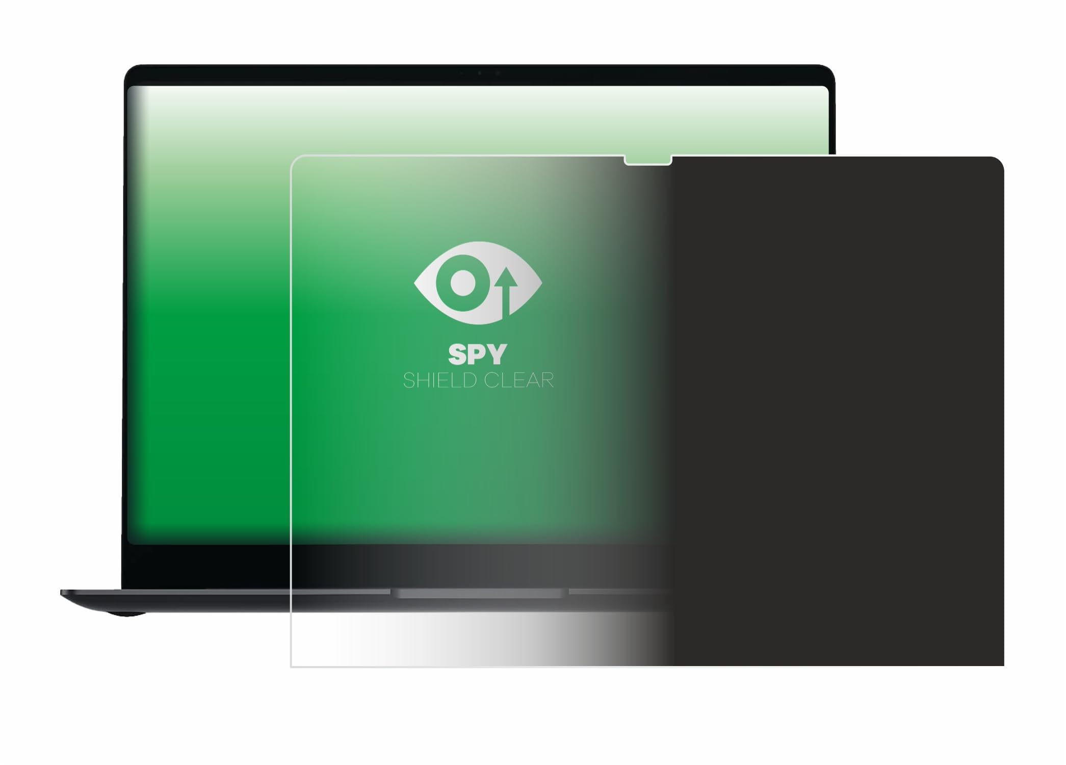 upscreen Pellicola Privacy per Samsung Galaxy Book4 Pro 16" | , Anti-Spy Protezione Schermo Made in Germany, Anti-Spia Privacy Screen Protector Chiara