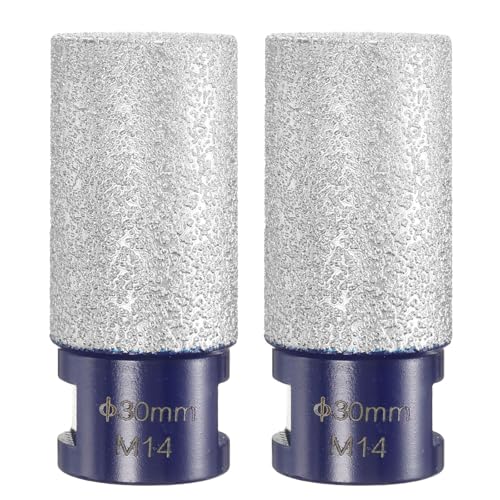 Fraise diamantée 30 mm HARFINGTON double pièce à filetage 5/8"-11 pour ajustement de carrelage