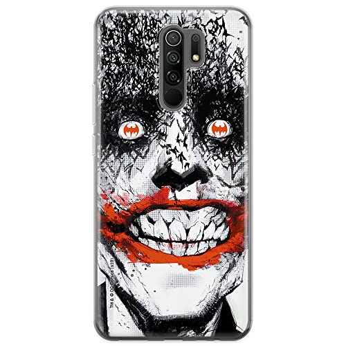 ERT GROUP mobile phone case for Xiaomi REDMI 9 original and officially Licensed DC pattern Joker 007 optimally adapted to the shape of the mobile phone