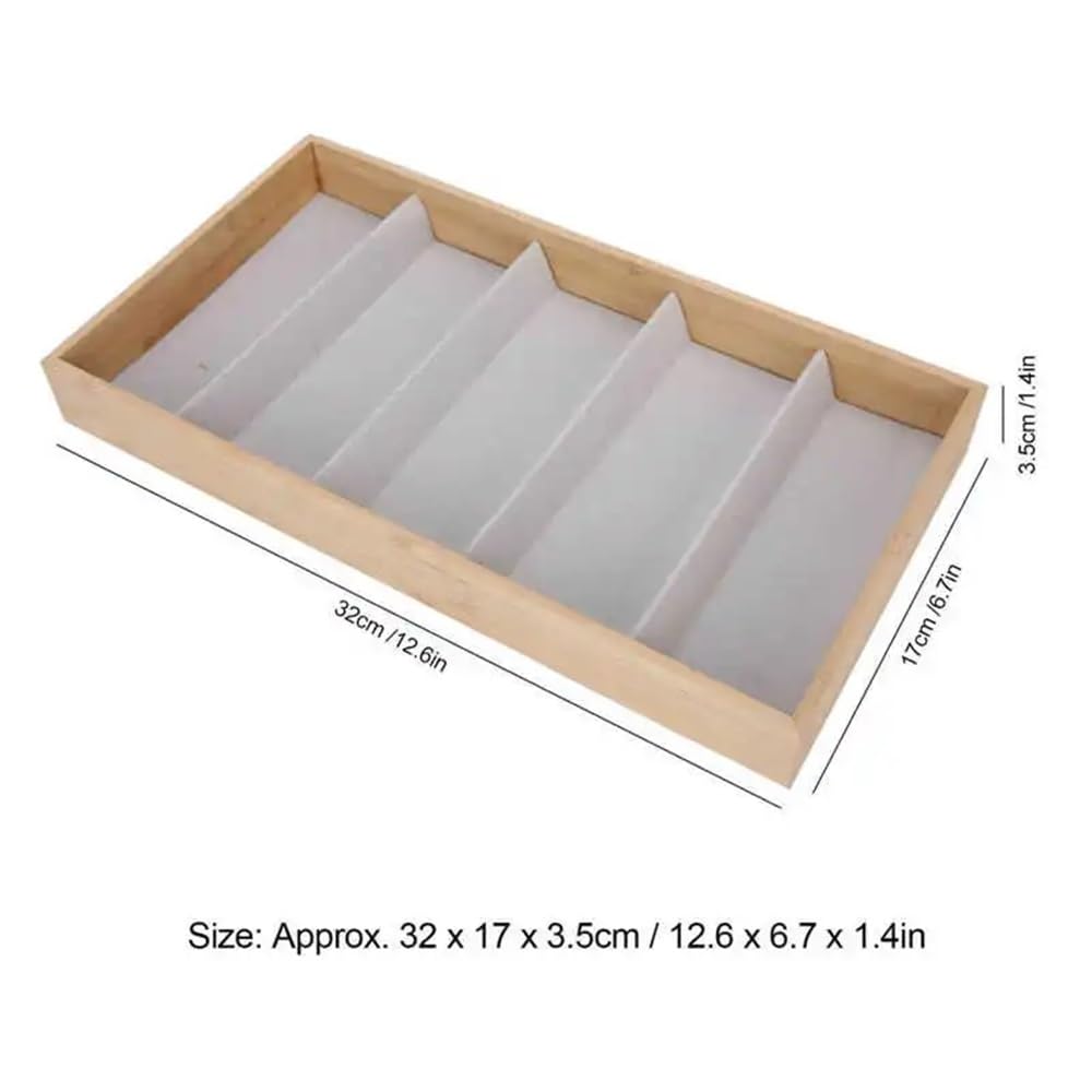 Expositor de gafas, 5 rejillas de cristal para joyería, organizador, estuche de ranura para gafas de sol, caja expositora para relojes, soporte para montura de gafas, gafas de sol R (blanco)