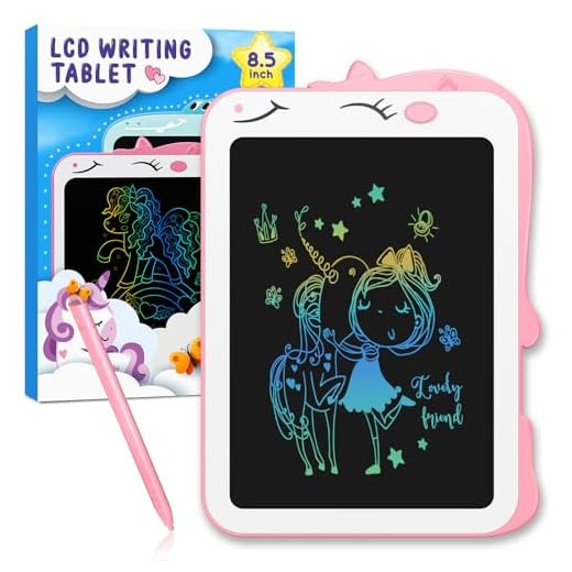 Unicorno Bambina Regalo Giochi Bambini: Gioco Giochi Giocattoli Bambini Bambina 2 3 4 5 6 anni Femmina Regalo Regali Natale Bambini Ragazza Calendario Avvento Lavagna Lavagnetta Cancellabile Bambini