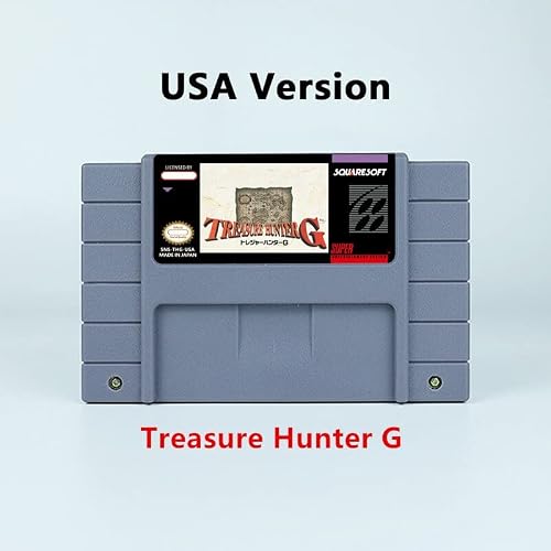 Game for Treasure Hunter G - USA version Cartridge for SNES Game Consoles -  GAMEUSA