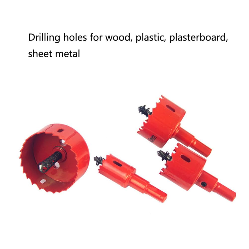 sztuk 16-300mm bimetaliczny zestaw otwornic do drewna do obróbki drewna blachy Plasti kaluminium wiertło wiertnicze akcesoria narzędziowe DIY, 170mm