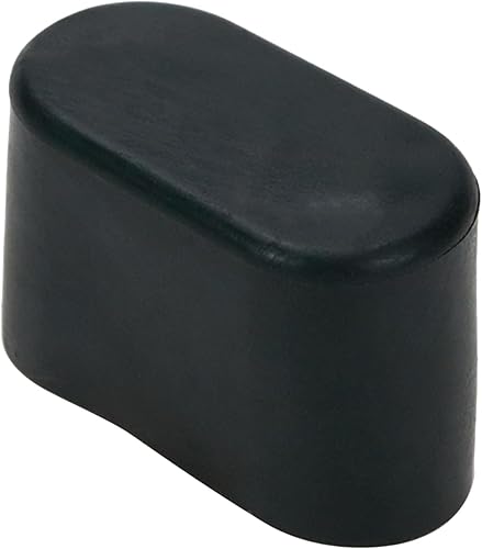 Miniatura 3 de Coshar Cubierta de pie de mesa de 0.630 x 1.339 in para patas de muebles, fundas de calcetines para muebles, protector de pies, goma, negro,