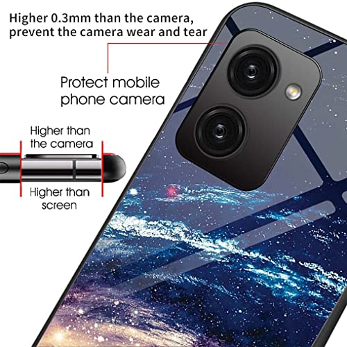 HAOYE Cover per Realme C33, Elegante Brillantini