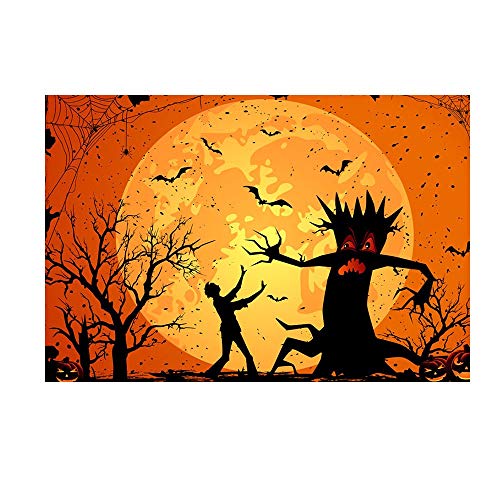 Preisvergleich Produktbild Gaddrt 3D Fotografie-Hintergrund Hintergründe für Fotostudios Halloween Hintergründe Laterne Hintergrund Fotografie Studio Dekoration