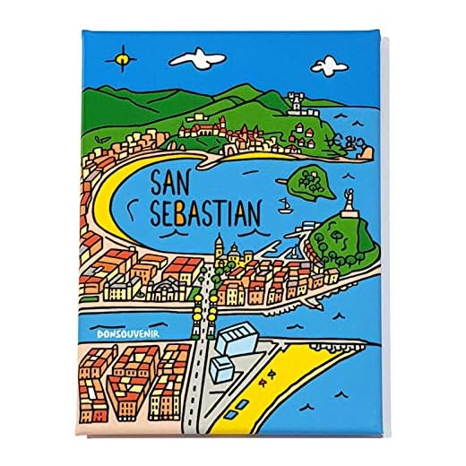 DONSOUVENIR MAGNETICO San Sebastian - DONOSTIA. Modelo: Ciudad