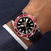 Imagen de Rotary Reloj Apex 10 de acero inoxidable con correa de silicona negra para hombre