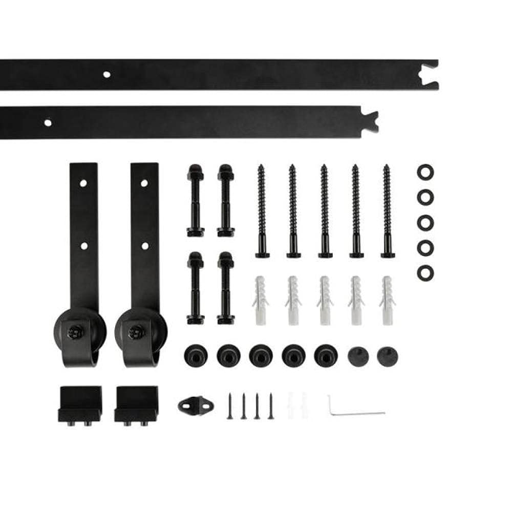 Guide de plancher coulissant réglable pour éliminer le bruit de votre rail de porte de grange