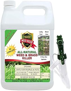 Natural Armor Weed and Grass Killer All-Natural Concentrated Formula. Contains No Glyphosate (128 OZ. Gallon)