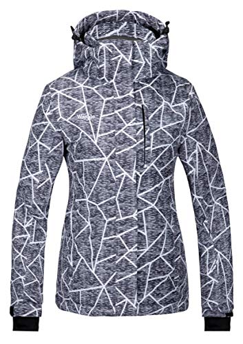 Wantdo Giacca da Snowboard Running Giacca da Ciclismo Sport Cappotto da Lavoro Idrorepellente...