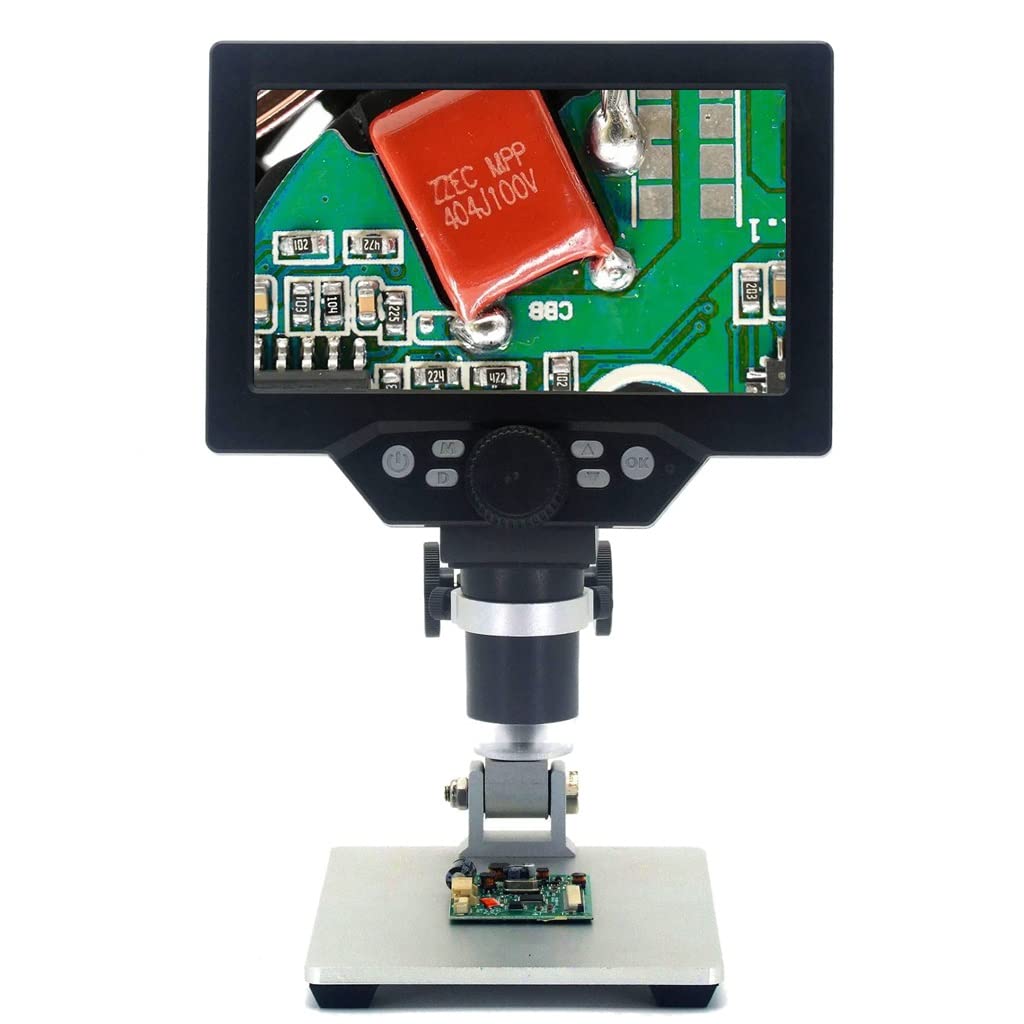 ASerZenith Digital Microscope, Electronic Microscope, Maintenance Microscope, Electronic Magnifying Glass, 7-Inch Microscope